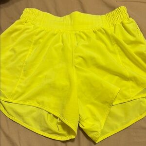 Bright Yellow Women's Shorts